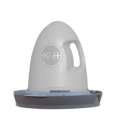 Promo ⭐ Thermo 2.5 Gal. 60-Watt Gray Poultry Waterer by K&H Pet Products 🥰
