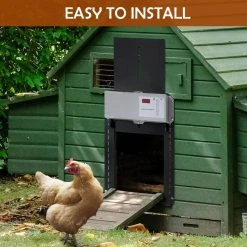 Cheapest 🥰 1-Acre Sensor Timer Controlled Automatic Wireless Chicken Coop Opener Kit by Hillstry ❤️ -Cheap Fence Gates Plus Store accessories wf cd at 1 31 1000