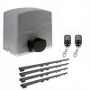 Promo ❤️ Slide Single Automatic Gate Opener Kit 40 ft. - 1500 lbs. by ALEKO ⌛