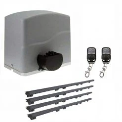 Budget ⭐ Slide Single Automatic Gate Opener Kit 40 ft. Length - 2200 lbs. Opacity by ALEKO 🔥