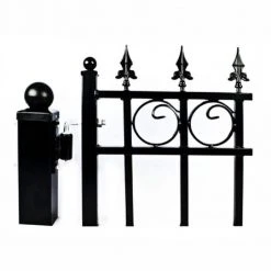 Best reviews of 🧨 3/4 in. J-bolt For Driveway Gates by ALEKO 👏 -Cheap Fence Gates Plus Store aleko fence hardware lm115 hd 44 1000