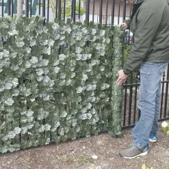 Wholesale ๐ 3-1/4 ft. x 7-3/4 ft. Faux Ivy Privacy Artificial Fence Screen by ALEKO ๐ฏ 10 Wholesale ๐ 3-1/4 ft. x 7-3/4 ft. Faux Ivy Privacy Artificial Fence Screen by ALEKO ๐ฏ -Cheap Fence Gates Plus Store aleko snow fencing 4scrn94x39indg hd 1f 1000