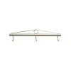 Buy 🛒 36 in. Galvanized Steel Hook Stretcher Bar with 3 Hooks by allFENZ 👍