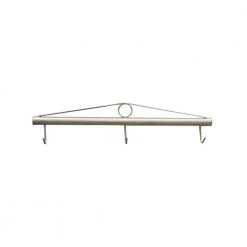 Buy 🛒 36 in. Galvanized Steel Hook Stretcher Bar with 3 Hooks by allFENZ 👍