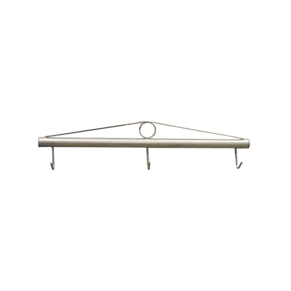 Buy π 36 in. Galvanized Steel Hook Stretcher Bar with 3 Hooks by allFENZ π 3 Buy π 36 in. Galvanized Steel Hook Stretcher Bar with 3 Hooks by allFENZ π