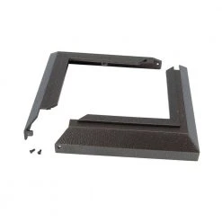 Best Sale 🥰 5 in. x 5 in. Antique Bronze Aluminum Deck Post Base Cover by Fortress Accents 🎁 -Cheap Fence Gates Plus Store antique bronze fortress accents deck post caps 52505016 4f 1000