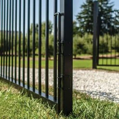 Budget ⭐ 24.75 in. Black Metal Heavy Duty Fence Drop Rod by Barrette Outdoor Living 💯 -Cheap Fence Gates Plus Store barrette outdoor living fence gate accessories 73014305 31 1000