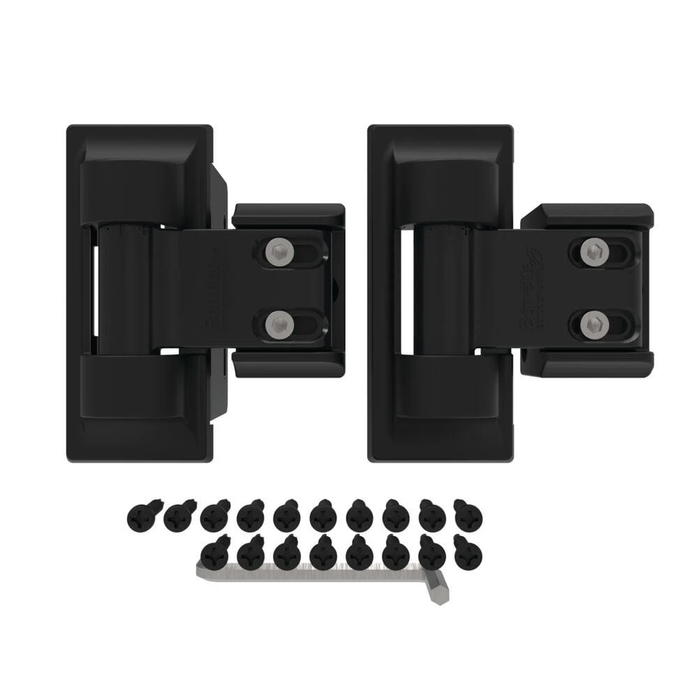 Hot Sale 👏 3.875 in. x 4.812 in. Stainless Light Duty Gate Hinge (2-Pack) by Barrette Outdoor Living 🤩 3 Hot Sale 👏 3.875 in. x 4.812 in. Stainless Light Duty Gate Hinge (2-Pack) by Barrette Outdoor Living 🤩