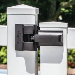 Best Sale 🥰 8.937 in. x 5 in. Heavy Duty Modern Gate Hinge Pair - SS by Barrette Outdoor Living ❤️ -Cheap Fence Gates Plus Store barrette outdoor living fence gate hinges 73014253 31 1000