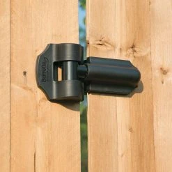 New 🎉 8.937 in. x 5 in. Heavy Duty Black Contemporary Gate Hinge (2-Pack) by Barrette Outdoor Living 🤩 -Cheap Fence Gates Plus Store barrette outdoor living fence gate hinges 73014300 31 1000