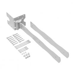 Best Sale ✔️ 22.375 in. x 4.25 in. White Drive Gate Strap Hinge by Barrette Outdoor Living ❤️ -Cheap Fence Gates Plus Store barrette outdoor living fence gate hinges 73014323 4f 1000