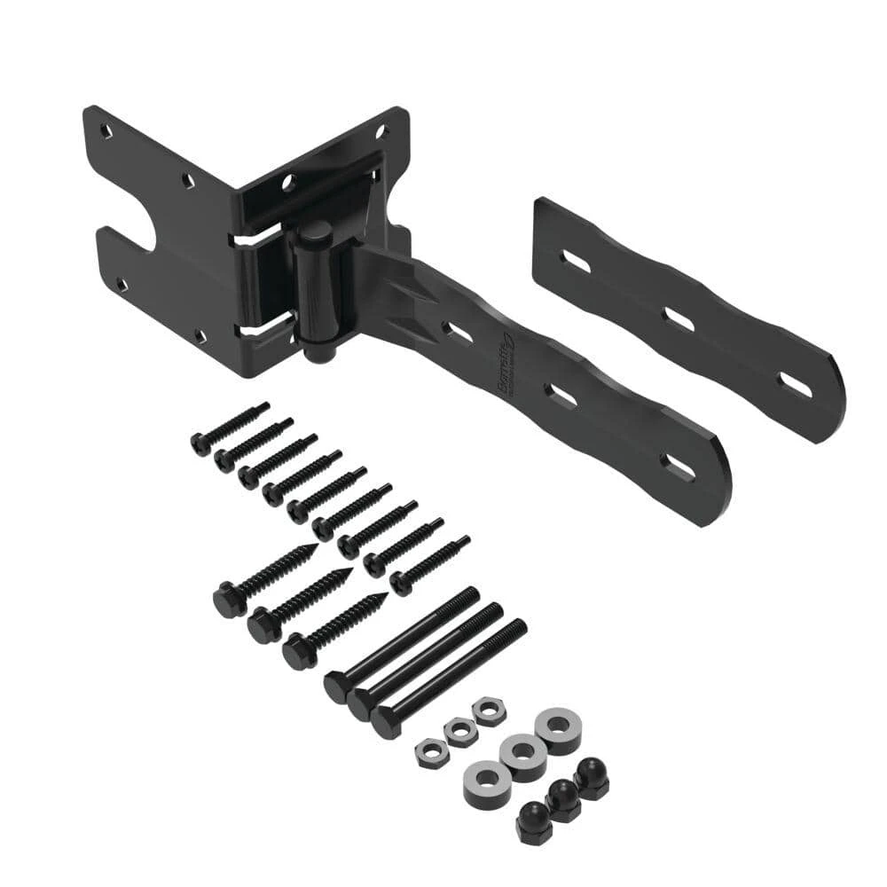 Cheapest 🛒 11.62 in. x 3.25 in. Black Vinyl Gate Hinge by Barrette Outdoor Living 🎁 5 Cheapest 🛒 11.62 in. x 3.25 in. Black Vinyl Gate Hinge by Barrette Outdoor Living 🎁 - Image 3