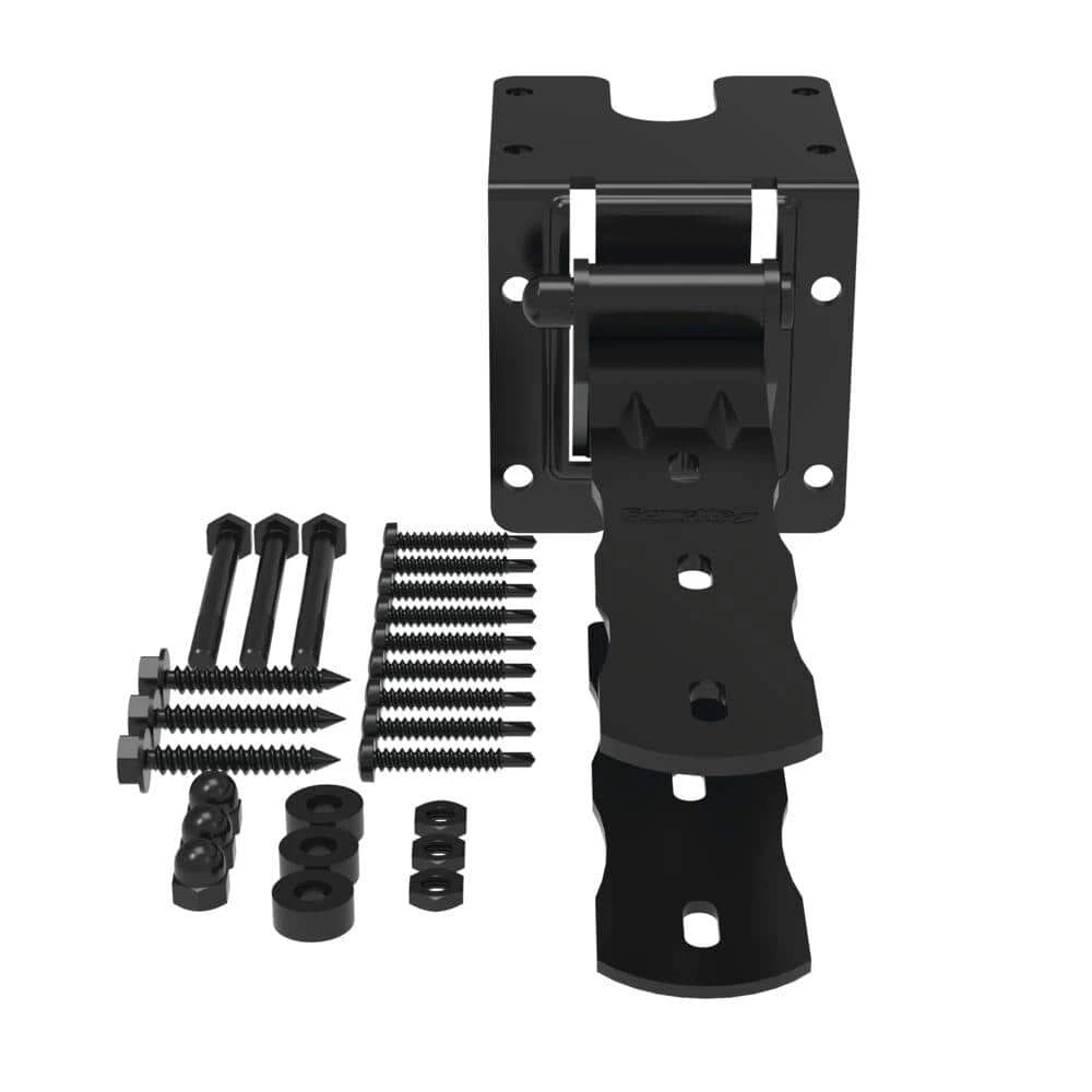 Cheapest 🛒 11.62 in. x 3.25 in. Black Vinyl Gate Hinge by Barrette Outdoor Living 🎁 3 Cheapest 🛒 11.62 in. x 3.25 in. Black Vinyl Gate Hinge by Barrette Outdoor Living 🎁