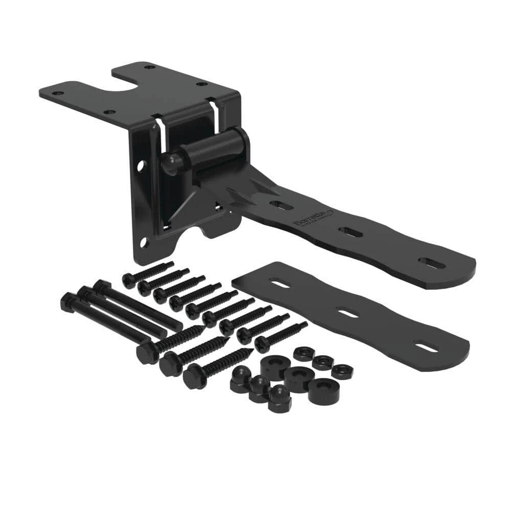 Cheapest 🛒 11.62 in. x 3.25 in. Black Vinyl Gate Hinge by Barrette Outdoor Living 🎁 4 Cheapest 🛒 11.62 in. x 3.25 in. Black Vinyl Gate Hinge by Barrette Outdoor Living 🎁 - Image 2