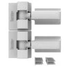 Promo โค๏ธ 8.937 in. x 5 in. White Heavy-Duty Steel Modern Hinge Wrap by Barrette Outdoor Living ๐ฅฐ 1 Promo โค๏ธ 8.937 in. x 5 in. White Heavy-Duty Steel Modern Hinge Wrap by Barrette Outdoor Living ๐ฅฐ -Cheap Fence Gates Plus Store barrette outdoor living fence gate hinges 73025523 64 1000
