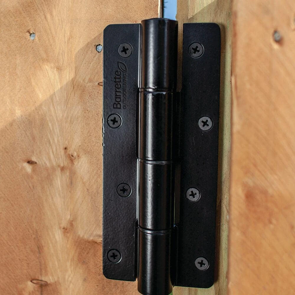 Coupon ๐ 3.125 in. x 7.187 in. Aluminum Black Heavy-Duty Butterfly Hinge (2-Pack) by Barrette Outdoor Living ๐งจ 6 Coupon ๐ 3.125 in. x 7.187 in. Aluminum Black Heavy-Duty Butterfly Hinge (2-Pack) by Barrette Outdoor Living ๐งจ - Image 4