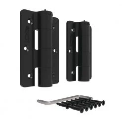 Cheapest 😉 3.125 in. x 4.875 in. Aluminum Black Standard Butterfly Hinge (2-Pack) by Barrette Outdoor Living 😀 -Cheap Fence Gates Plus Store barrette outdoor living fence gate hinges 73025681 c3 1000