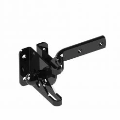 Budget ✨ 4.562 in. x 2.312 in. Black Steel Gravity Latch by Barrette Outdoor Living ❤️ -Cheap Fence Gates Plus Store barrette outdoor living fence gate latches slide bolts 73002252 c3 1000