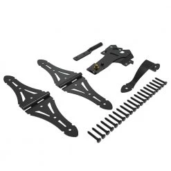 Discount ❤️ Heavy-Duty Wood Gate Kit - Black by Barrette Outdoor Living ❤️ -Cheap Fence Gates Plus Store barrette outdoor living fence gate latches slide bolts 73044834 4f 1000