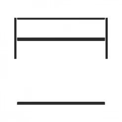 Hot Sale 🥰 Mixed Materials Matte Black Aluminum Fence Channel Kit for DSP Wood by Barrette Outdoor Living 👏 -Cheap Fence Gates Plus Store barrette outdoor living fence hardware 73047661 4f 1000