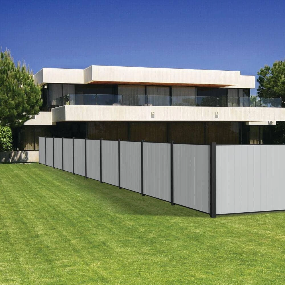 Top 10 โค๏ธ Mixed Materials 2-Piece Top/Bottom Matte Black Aluminum Fence Channel Kit for Vinyl Infill by Barrette Outdoor Living ๐ 9 Top 10 โค๏ธ Mixed Materials 2-Piece Top/Bottom Matte Black Aluminum Fence Channel Kit for Vinyl Infill by Barrette Outdoor Living ๐ - Image 7