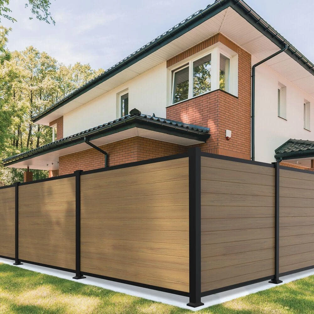 Top 10 โค๏ธ Mixed Materials 2-Piece Top/Bottom Matte Black Aluminum Fence Channel Kit for Vinyl Infill by Barrette Outdoor Living ๐ 8 Top 10 โค๏ธ Mixed Materials 2-Piece Top/Bottom Matte Black Aluminum Fence Channel Kit for Vinyl Infill by Barrette Outdoor Living ๐ - Image 6