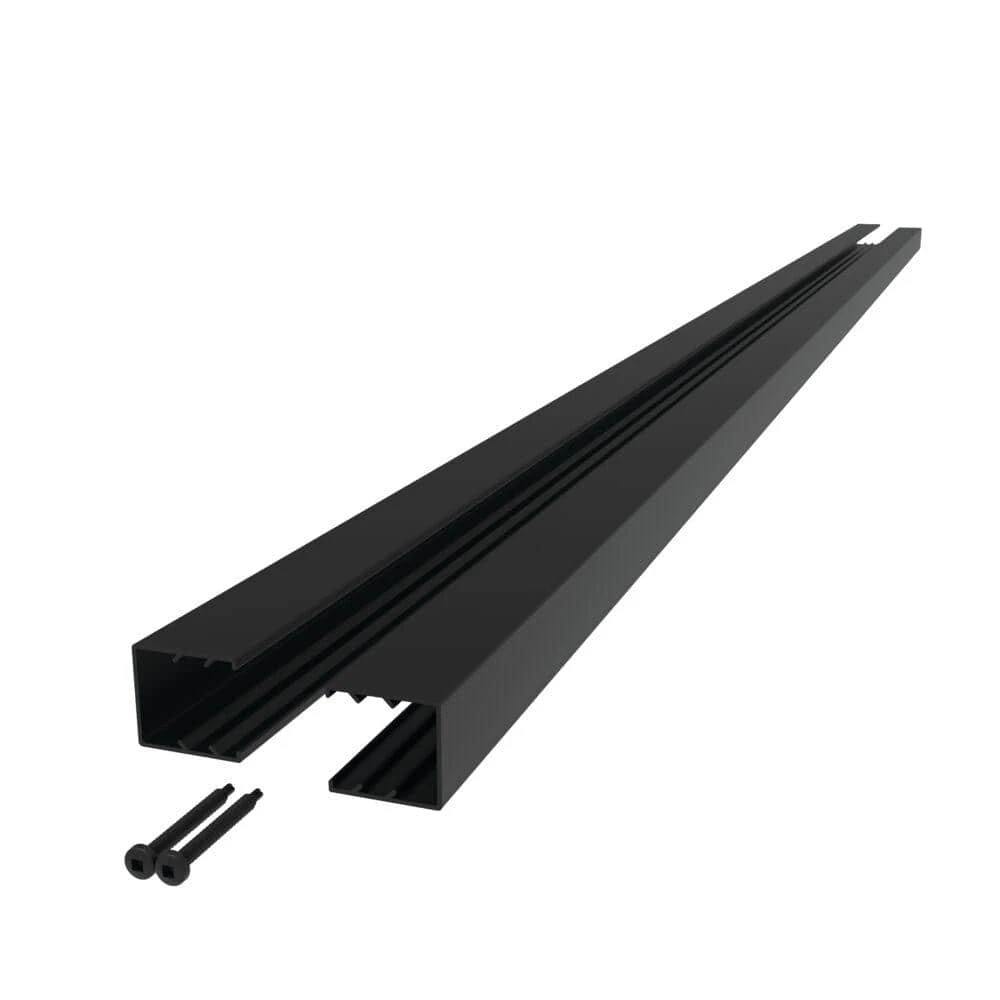 Top 10 โค๏ธ Mixed Materials 2-Piece Top/Bottom Matte Black Aluminum Fence Channel Kit for Vinyl Infill by Barrette Outdoor Living ๐ 3 Top 10 โค๏ธ Mixed Materials 2-Piece Top/Bottom Matte Black Aluminum Fence Channel Kit for Vinyl Infill by Barrette Outdoor Living ๐