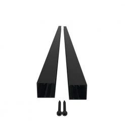 Top 10 โค๏ธ Mixed Materials 2-Piece Top/Bottom Matte Black Aluminum Fence Channel Kit for Vinyl Infill by Barrette Outdoor Living ๐ 11 Top 10 โค๏ธ Mixed Materials 2-Piece Top/Bottom Matte Black Aluminum Fence Channel Kit for Vinyl Infill by Barrette Outdoor Living ๐ -Cheap Fence Gates Plus Store barrette outdoor living fence hardware 73050070 c3 1000