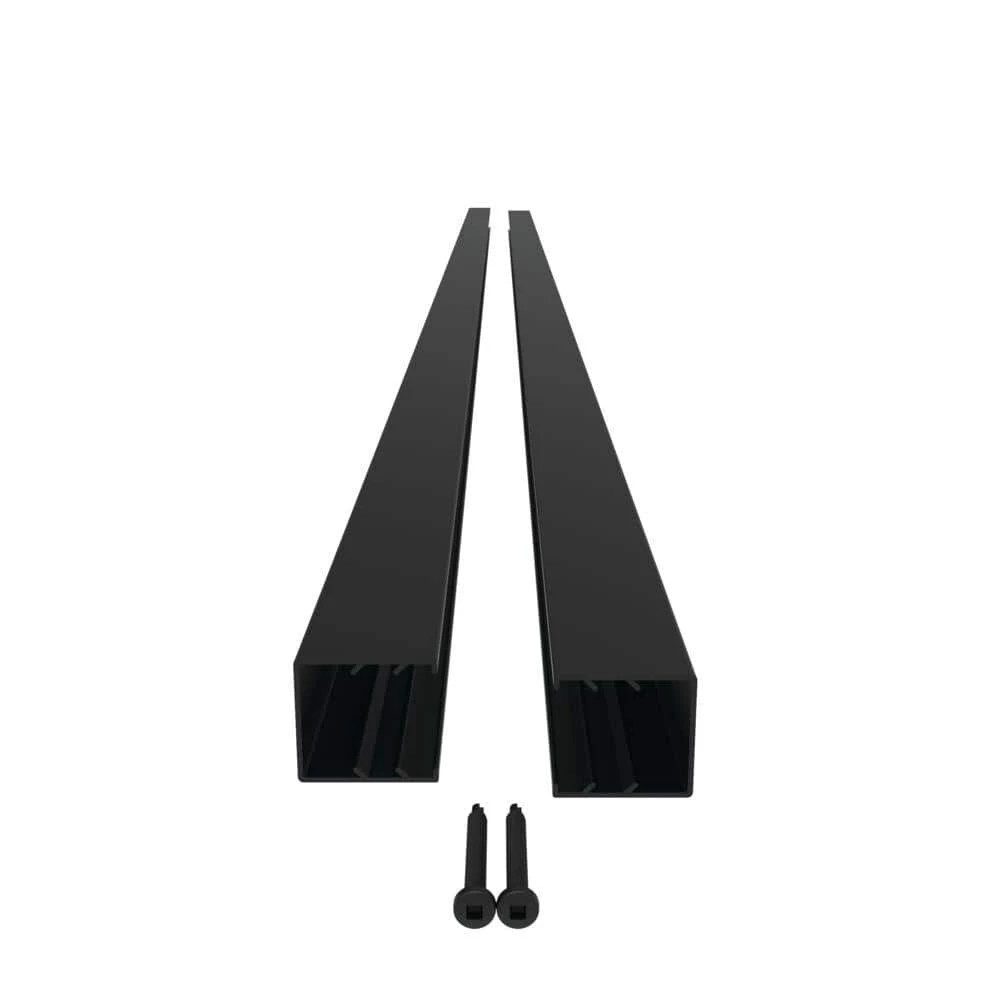 Top 10 โค๏ธ Mixed Materials 2-Piece Top/Bottom Matte Black Aluminum Fence Channel Kit for Vinyl Infill by Barrette Outdoor Living ๐ 5 Top 10 โค๏ธ Mixed Materials 2-Piece Top/Bottom Matte Black Aluminum Fence Channel Kit for Vinyl Infill by Barrette Outdoor Living ๐ - Image 3