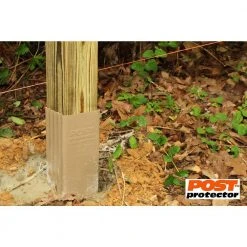 Promo ๐ 4 in. x 4 in. x 30 in. In-Ground HDPE Fence Post Decay Protection by Post Protector โญ 16 Promo ๐ 4 in. x 4 in. x 30 in. In-Ground HDPE Fence Post Decay Protection by Post Protector โญ -Cheap Fence Gates Plus Store beige post protector composite fence posts 4430 77 1000
