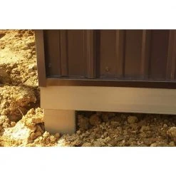 New 🛒 5 in. x 1.625 in. x 99 in. Skirt-Board Fence Rail Protector (Case of 6-Pieces) by Post Protector 👏 -Cheap Fence Gates Plus Store beige post protector composite fence posts sbp99 44 1000