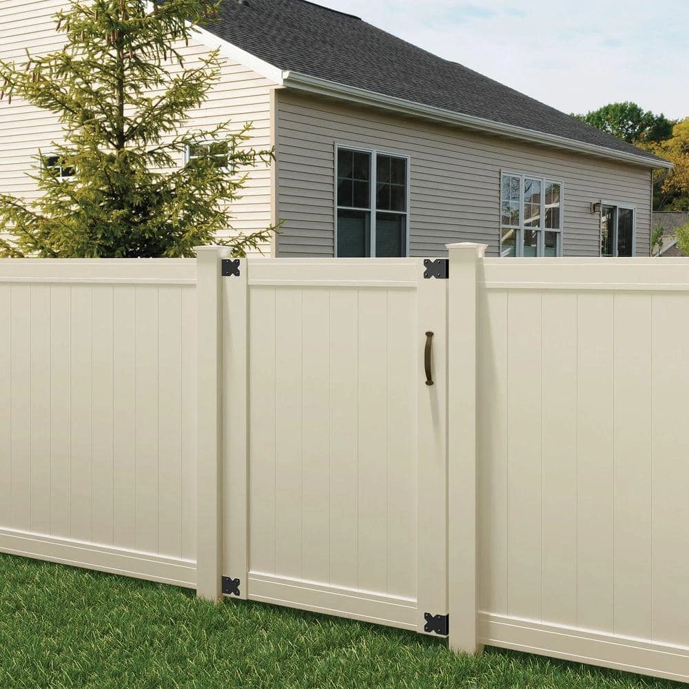 Top 10 π Pro Series 4 ft. W x 6 ft. H Tan Vinyl Woodbridge Privacy Fence Gate by Veranda βοΈ 4 Top 10 π Pro Series 4 ft. W x 6 ft. H Tan Vinyl Woodbridge Privacy Fence Gate by Veranda βοΈ - Image 2
