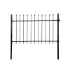 Best reviews of ⭐ Athens Style 5 ft. x 5 ft. Black Steel DIY Fence Panel by ALEKO ❤️ -Cheap Fence Gates Plus Store black aleko metal fence panels dwgf5x5 hd 64 1000