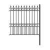 Deals ❤️ London Style 5 ft. x 5.5 ft. Black DIY Iron Fence Panel by ALEKO 🎁 -Cheap Fence Gates Plus Store black aleko metal fence panels fencelondiy5x5 5 hd 64 1000