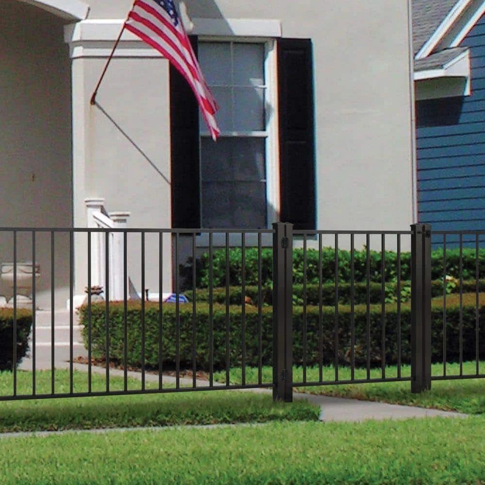 Brand new ๐ Beechmont Standard-Duty 3 ft. W x 4 ft. H Black Aluminum Pre-Assembled Fence Gate by Barrette Outdoor Living ๐ 4 Brand new ๐ Beechmont Standard-Duty 3 ft. W x 4 ft. H Black Aluminum Pre-Assembled Fence Gate by Barrette Outdoor Living ๐ - Image 2