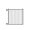 Buy 💯 Beechmont Standard-Duty 4 ft. W x 4 ft. H Black Aluminum Straight Pre-Assembled Fence Gate by Barrette Outdoor Living ✔️