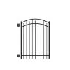 Best Pirce ❤️ Brilliance Standard-Duty 4 ft. W x 5 ft. H Black Aluminum Arched Pre-Assembled Fence Gate by Barrette Outdoor Living 🔥 1 Best Pirce ❤️ Brilliance Standard-Duty 4 ft. W x 5 ft. H Black Aluminum Arched Pre-Assembled Fence Gate by Barrette Outdoor Living 🔥 -Cheap Fence Gates Plus Store black barrette outdoor living metal fence gates 73009534 64 1000