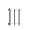 Top 10 😍 Natural Reflections Heavy-Duty 4 ft. x 5 ft. Black Aluminum Straight Pre-Assembled Fence Gate by Barrette Outdoor Living 🎉