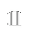 Top 10 🎉 Beechmont Standard-Duty 4 ft. W x 4 ft. H Black Aluminum Arched Pre-Assembled Fence Gate by Barrette Outdoor Living ⭐ -Cheap Fence Gates Plus Store black barrette outdoor living metal fence gates 73015004 64 1000
