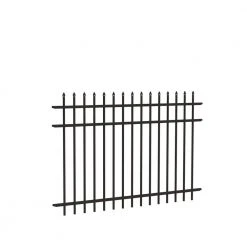 Promo 🎁 Cascade Standard-Duty 4 ft. H x 6 ft. W Black Aluminum Pre-Assembled Fence Panel by Barrette Outdoor Living ❤️ 10 Promo 🎁 Cascade Standard-Duty 4 ft. H x 6 ft. W Black Aluminum Pre-Assembled Fence Panel by Barrette Outdoor Living ❤️ -Cheap Fence Gates Plus Store black barrette outdoor living metal fence panels 73002210 c3 1000