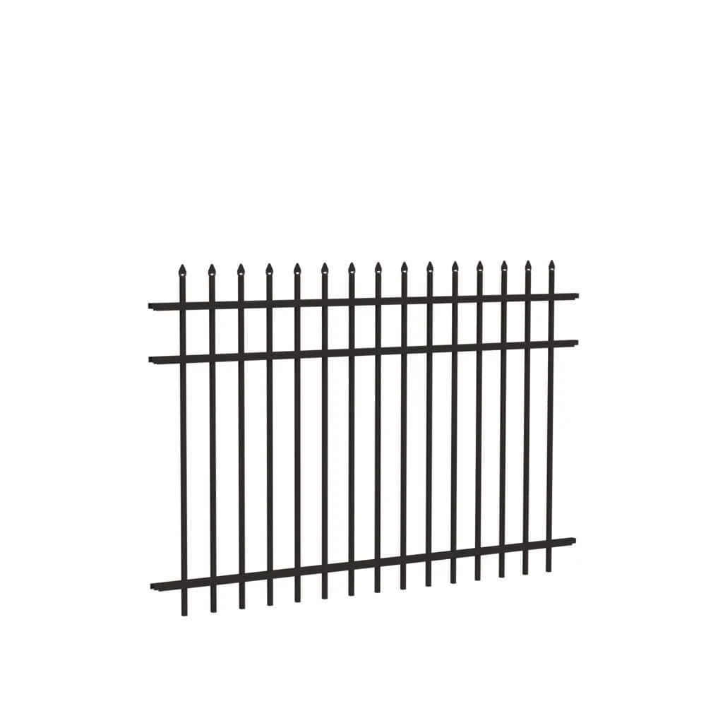 Promo 🎁 Cascade Standard-Duty 4 ft. H x 6 ft. W Black Aluminum Pre-Assembled Fence Panel by Barrette Outdoor Living ❤️ 6 Promo 🎁 Cascade Standard-Duty 4 ft. H x 6 ft. W Black Aluminum Pre-Assembled Fence Panel by Barrette Outdoor Living ❤️ - Image 4
