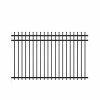 Promo ❤️ Cascade Heavy-Duty 5 ft. H x 8 ft. W Black Aluminum Pre-Assembled Fence Panel by Barrette Outdoor Living 👏 1 Promo ❤️ Cascade Heavy-Duty 5 ft. H x 8 ft. W Black Aluminum Pre-Assembled Fence Panel by Barrette Outdoor Living 👏 -Cheap Fence Gates Plus Store black barrette outdoor living metal fence panels 73003515 64 1000