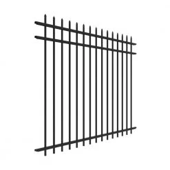 Deals ✨ Cascade Standard-Duty 5 ft. H x 6 ft. W Black Aluminum Pre-Assembled Fence Panel by Barrette Outdoor Living ⭐ 8 Deals ✨ Cascade Standard-Duty 5 ft. H x 6 ft. W Black Aluminum Pre-Assembled Fence Panel by Barrette Outdoor Living ⭐ -Cheap Fence Gates Plus Store black barrette outdoor living metal fence panels 73008702 c3 1000