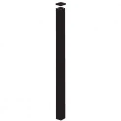Top 10 ๐ Standard-Duty 2 in. x 2 in. x 8-7/8 ft. Black Aluminum Fence Blank Post by Barrette Outdoor Living โญ