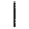 Cheap ❤️ 2 in. x 2 in. x 8-7/8 ft. Cascade Standard-Duty Black Aluminum Fence End Post by Barrette Outdoor Living ⌛ -Cheap Fence Gates Plus Store black barrette outdoor living metal fence posts 73002406 64 1000