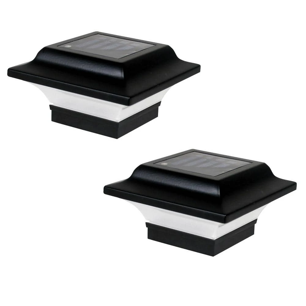 Buy ๐คฉ Imperial 2.5 in. x 2.5 in. Outdoor Black Cast Aluminum LED Solar Post Cap (2-Pack) by CLASSY CAPS ๐ 3 Buy ๐คฉ Imperial 2.5 in. x 2.5 in. Outdoor Black Cast Aluminum LED Solar Post Cap (2-Pack) by CLASSY CAPS ๐