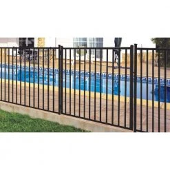 Best deal ❤️ Newtown 4 ft. W x 4 ft. H Black Aluminum Pre-Assembled Fence Gate by FORGERIGHT ✔️ 18 Best deal ❤️ Newtown 4 ft. W x 4 ft. H Black Aluminum Pre-Assembled Fence Gate by FORGERIGHT ✔️ -Cheap Fence Gates Plus Store black forgeright metal fence gates 861920 a0 1000