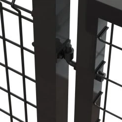 Coupon ❤️ Deco Grid 4 ft. x 4 ft. Black Steel Straight Fence Gate by FORGERIGHT 😍 -Cheap Fence Gates Plus Store black forgeright metal fence gates 862224 a0 1000