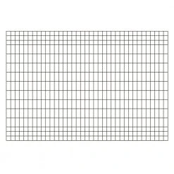Coupon ✔️ Deco Grid 4 ft. x 6 ft. Black Steel Fence Panel by FORGERIGHT ⌛