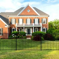 New 🛒 Newtown 4 ft. H x 6 ft. W Black Aluminum Pre-Assembled Fence Panel by FORGERIGHT 🔥 23 New 🛒 Newtown 4 ft. H x 6 ft. W Black Aluminum Pre-Assembled Fence Panel by FORGERIGHT 🔥 -Cheap Fence Gates Plus Store black forgeright metal fence panels 863016 31 1000